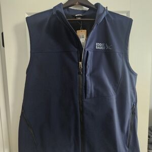 Eddie Bauer Men's Navy Blue Vest